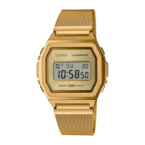 Casio A1000MG-9 Vintage Unisex Watch