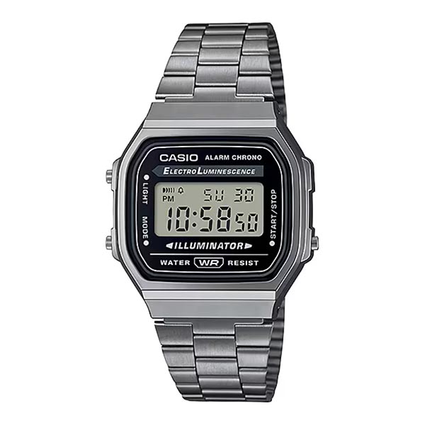 Casio A168WGG-1ADF Vintage Unisex Digital Watch