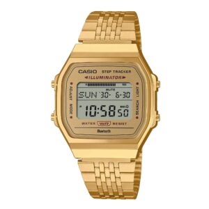 Casio ABL-100WEG-9A Vintage Gold-tone Smartphone Link Men's Watch
