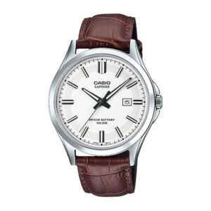 Casio MTS-100L-7AVDF Leather Belt Watch