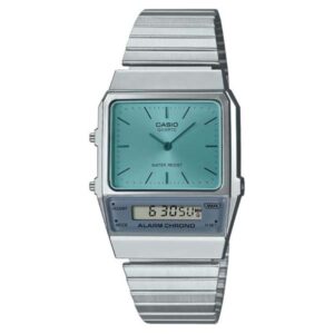Casio AQ-800EC-2ADF Analog-Digital Stainless Steel Watch
