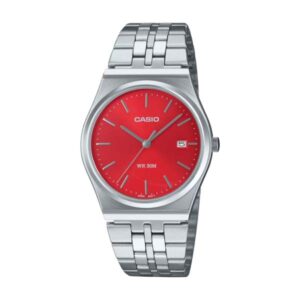 Casio MTP-B145D-4A2V Red Dial Men's Watch