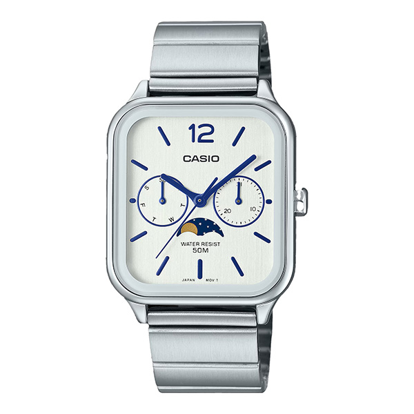 Casio MTP-M305D-7AVDF Moon Data Men's Classic Analog Watch