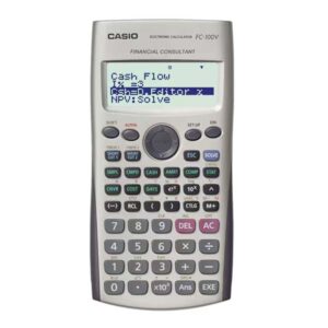 Casio FC-100V Financial Consultant Calculator