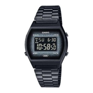 Casio B640WBG-1BDF Classic Vintage Digital Black Chain Watch