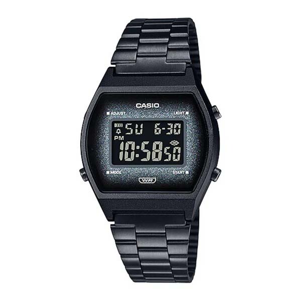 Casio B640WBG-1BDF Classic Vintage Digital Black Chain Watch