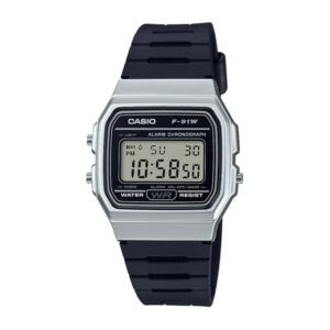 Casio F-91WM-7ADF Black/Silver Watch Unisex