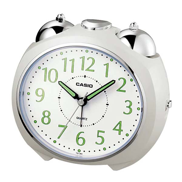 Casio TQ-369-7DF Bell Alarm Table Clock