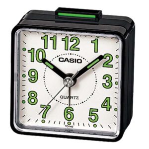 Casio TQ-140-1BDF Mini Beep Alarm Clock