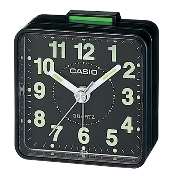 Casio TQ-140-1DF Mini Beep Alarm Clock