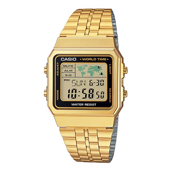 Casio A500WGA-1DF watch for men