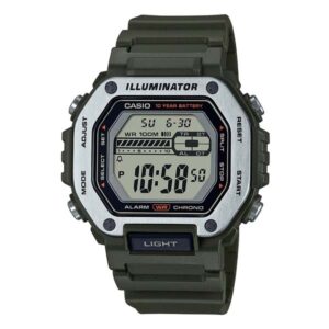Casio MWD-110H-3AVDF Digital Green Dial Men's Watch