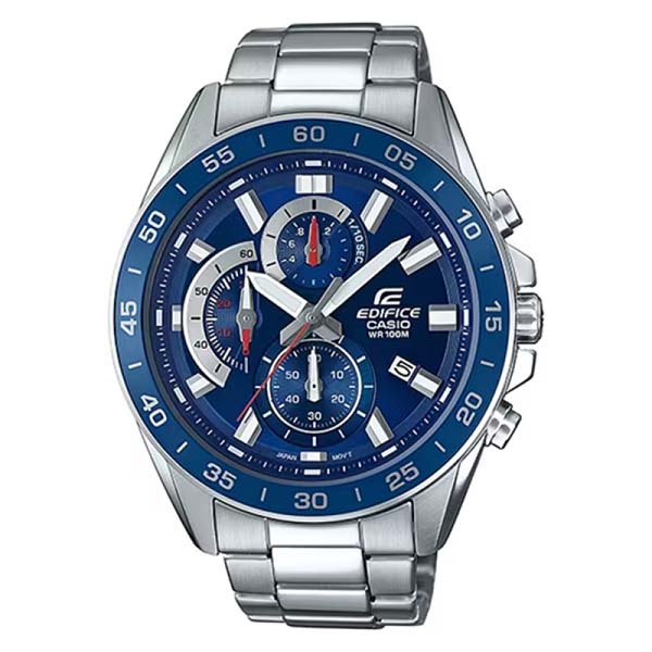 Casio Edifice EFV-550D-2A Blue Chronograph Men's Watch
