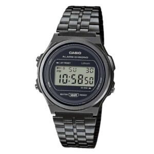 Casio A171WEGG-1ADF Vintage Digital Dial Men’s Black Watch