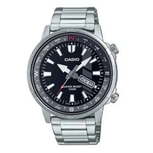 Casio MTD-130D-1AVDF Analog Quartz Resin Band Men’s Watch