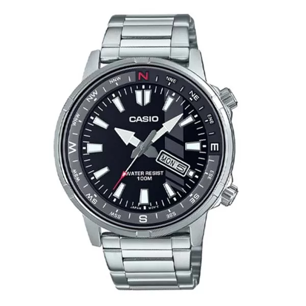 Casio MTD-130D-1AVDF Analog Quartz Resin Band Men’s Watch