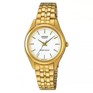 CASIO LTP-1129N-7ARDF QUARTZ GOLD PLATED STAINLESS STEEL LADIES WATCH