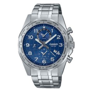 Casio MTP-W500D-2AVDF Analog Stainless Steel Men’s Watch