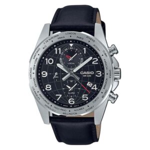 Casio MTP-W500L-1AVDF Analog Black Dial Men's Watch