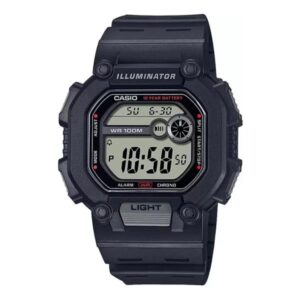 Casio W-737H-1AV Black Resin Band Sport Watch