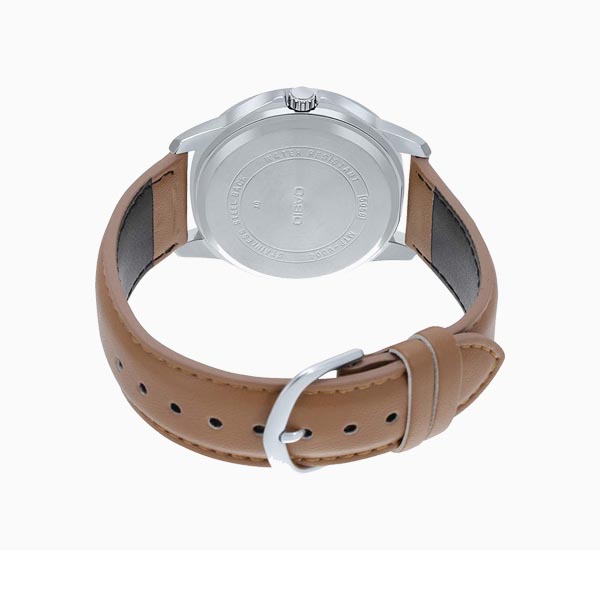 Casio MTP-V004L-1B2 Brown Leather Men's Watch