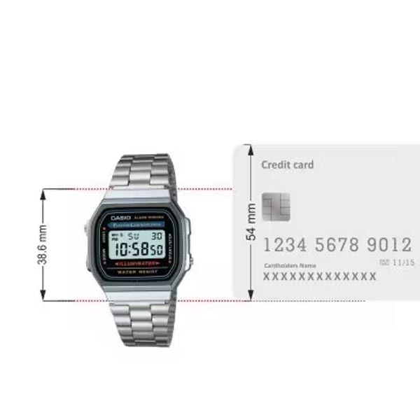 Casio A168WA-1 Vintage Watch