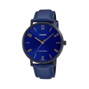 Casio MTP-VT01BL-2B Minimalist Belt Watch