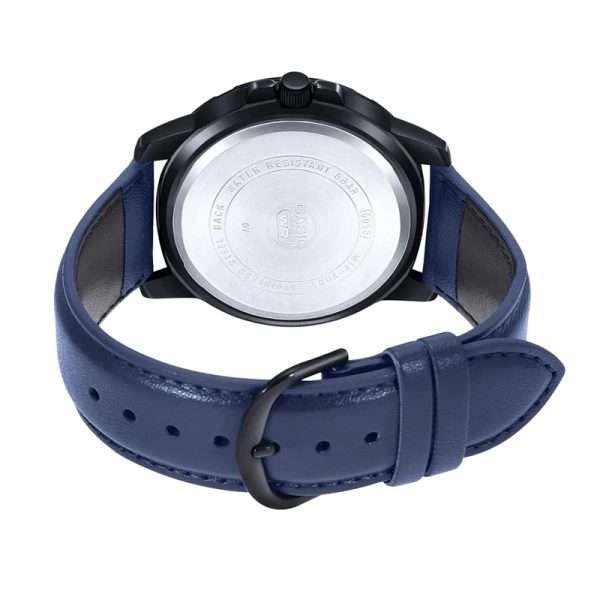 Casio Enticer MTP-VD01BL-2BVUDF Blue Leather Belt Men's Watch