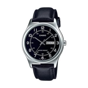 Casio MTP-V006L-1B2UDF Day Date Belt Watch