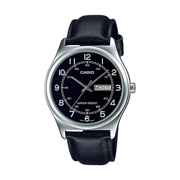 Casio MTP-V006L-1B2UDF Day Date Belt Watch