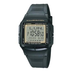 Casio DB-36-9AV Data Bank Fiber Belt Watch