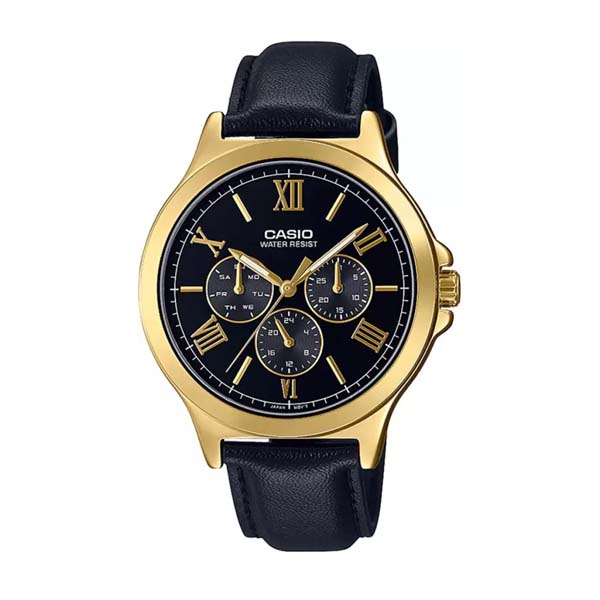 Casio MTP-V300GL-1AUDF Analog Leather Watch