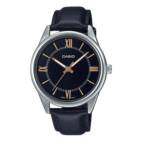 Casio MTP-V005L-1B5 Enticer Belt Watch
