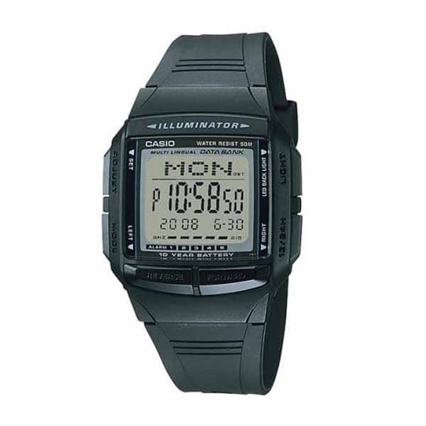 Casio DB-36-1AV Data Bank Watches