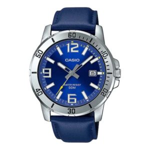 Casio MTP-VD01L-2BV Enticer Date Belt Watch