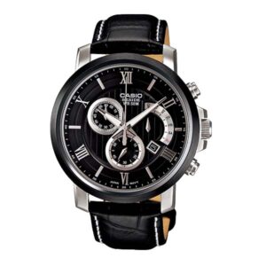 Casio BEM-507BL-1AVDF Leather Men's Watch 1