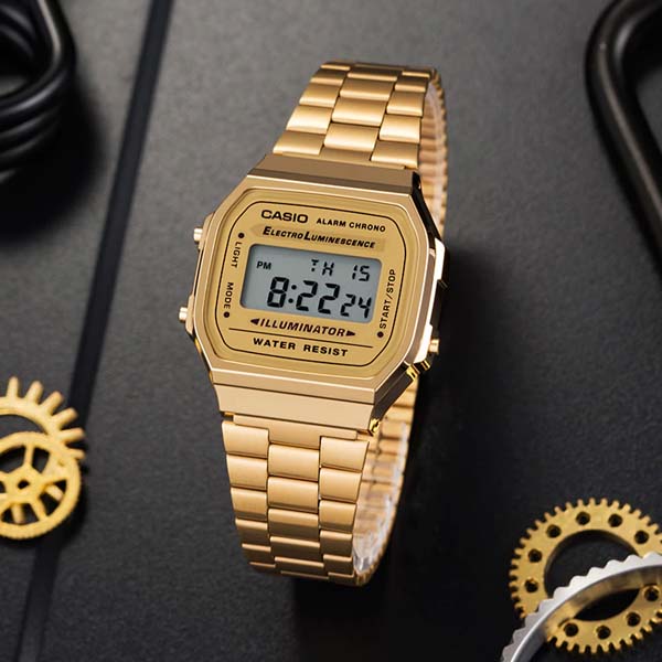 Casio A168WG-9VT Vintage Gold 1