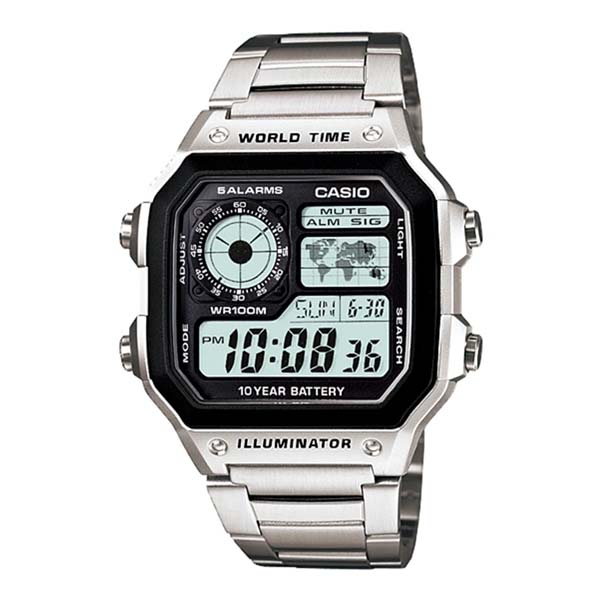Casio Classic Watch For Men AE 1200WHD-1AV 1