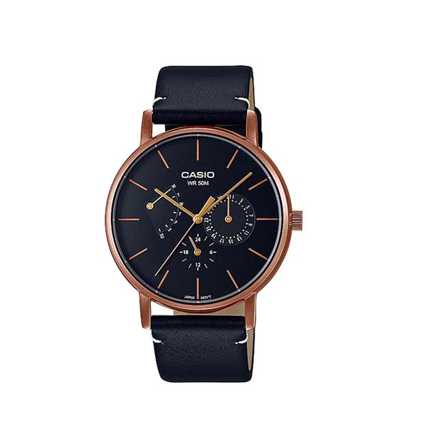 Casio MTP-E320RL-1EVDF Analog Leather Men’s Watch 1