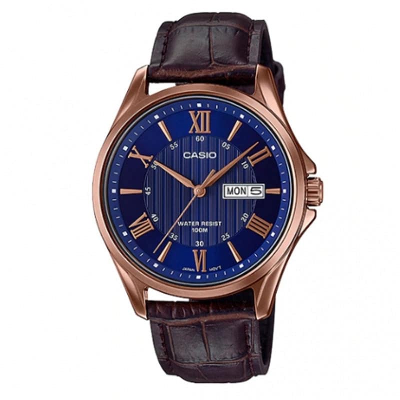 Casio MTP-1384L-2AVDF Day-Date Analog Watch