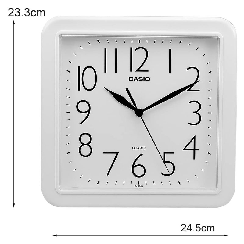 Casio IQ-02S-7DF Analog Wall Clock 3