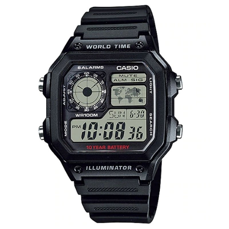 Casio AE-1200WH-1AVDF Watch For Men