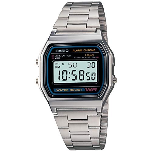 Casio A-158 WA-1DF Steel Digital Watch