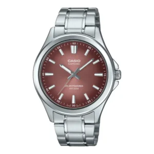 Casio MTS RS100D 5A Enticer Solar Flare Blue Dial Men's Watch