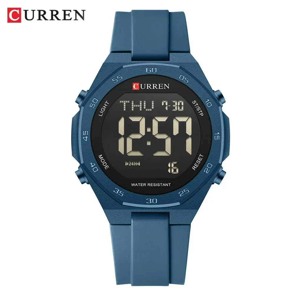 Curren 6101 Digital Watch Blue