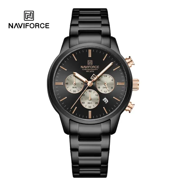 NAVIFORCE 8076 Multifunctional Quartz Men's Watch