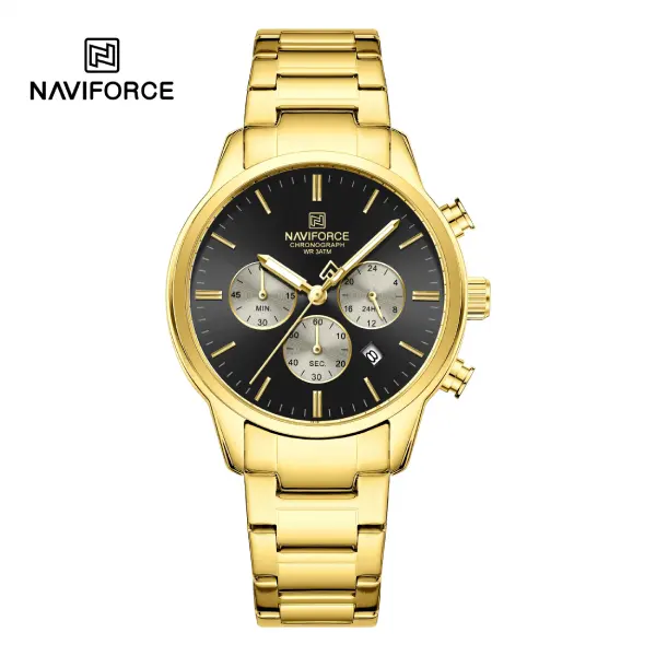 NAVIFORCE 8076 Multifunctional Quartz Men's Watch
