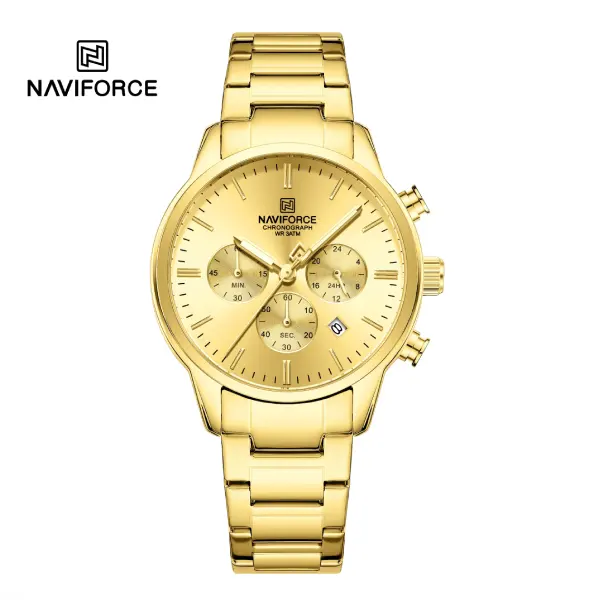 NAVIFORCE 8076 Multifunctional Quartz Men's Watch