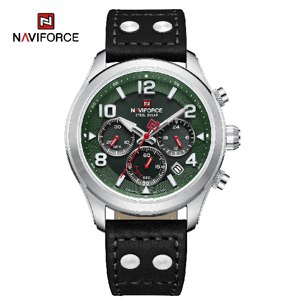 NAVIFORCE NF1006 Solar-Powered Movement Luminous Men Watch