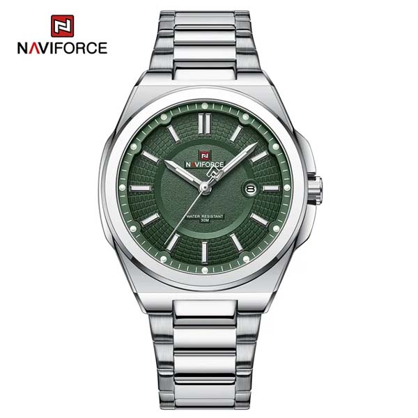 Naviforce 9212 Stainless Steel Luminous Men’s Watch